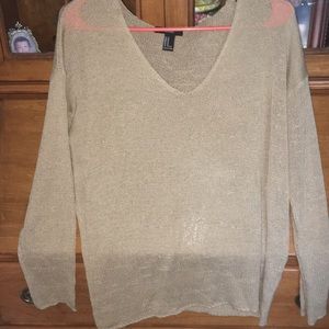 Tan thin sweater